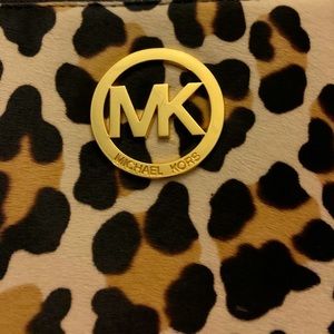 Michael Kor’s calf hair wristlet